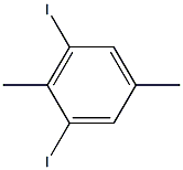 1,3-DIIODO-2,5-DIMETHYLBENZENE Struktur