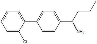 (1S)-1-[4-(2-CHLOROPHENYL)PHENYL]BUTYLAMINE Struktur