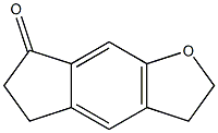 2,3,5,6-TETRAHYDRO-1-OXA-S-INDACEN-7-ONE Struktur