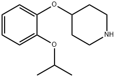 4-(2-ISOPROPOXY-PHENOXY)-PIPERIDINE Struktur