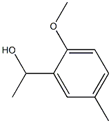 1-(2-METHOXY-5-METHYLPHENYL)ETHANOL Struktur