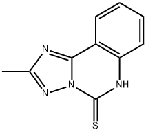 2-METHYL[1,2,4]TRIAZOLO[1,5-C]QUINAZOLINE-5-THIOL Struktur