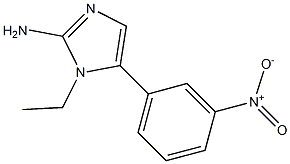 1-ETHYL-5-(3-NITRO-PHENYL)-1H-IMIDAZOL-2-YLAMINE Struktur