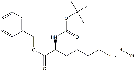 BOC-LYS-OBZL HCL Struktur