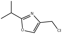 4-CHLOROMETHYL-2-ISOPROPYLOXAZOLE Struktur