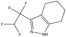 4,5,6,7-TETRAHYDRO-3-(1,1,2,2-TETRAFLUOROETHYL)-1H-INDAZOLE Struktur