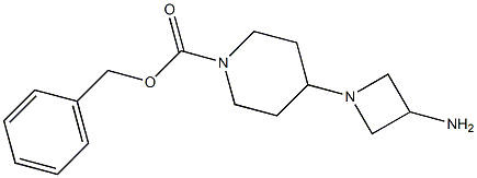 (1-CBZ-PIPERIDIN-4-YL-AZETIDIN-3-YL)-AMINE Struktur