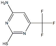 4-AMINO-6-(TRIFLUOROMETHYL)PYRIMIDINE-2-THIOL Struktur