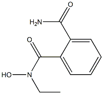 N-ETHYL-N-HYDROXYPHTHALAMIDE Struktur