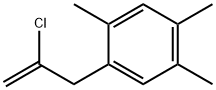 2-CHLORO-3-(2,4,5-TRIMETHYLPHENYL)-1-PROPENE Struktur