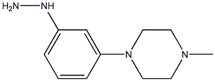 [3-(4-METHYL-PIPERAZIN-1-YL)-PHENYL]-HYDRAZINE Struktur