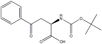 (R)-2-(TERT-BUTOXYCARBONYLAMINO)-4-OXO-4-PHENYLBUTANOIC ACID Struktur