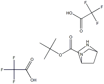 N-BOC-2,5-DIAZA-BICYCLO[2.2.1]HEPTANE DITRIFLUOROACETATE Struktur