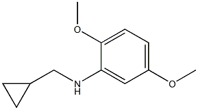 (1S)(2,5-DIMETHOXYPHENYL)CYCLOPROPYLMETHYLAMINE Struktur