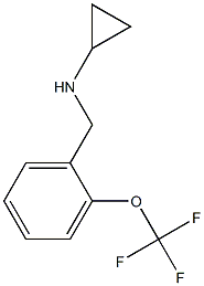 (1R)CYCLOPROPYL[2-(TRIFLUOROMETHOXY)PHENYL]METHYLAMINE Struktur