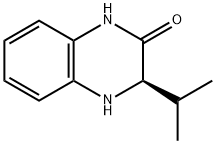 (3R)-3-ISOPROPYL-3,4-DIHYDROQUINOXALIN-2(1H)-ONE Struktur