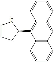 (2R)-2-(9-ANTHRYL)PYRROLIDINE Struktur