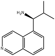 (1S)-1-(5-ISOQUINOLYL)-2-METHYLPROPYLAMINE Struktur