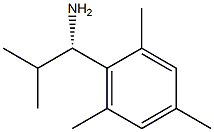 (1S)-2-METHYL-1-(2,4,6-TRIMETHYLPHENYL)PROPYLAMINE Struktur