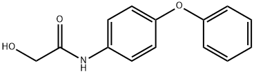 2-HYDROXY-N-(4-PHENOXYPHENYL)ACETAMIDE Struktur
