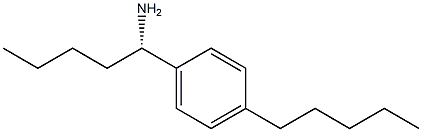 (1S)-1-(4-PENTYLPHENYL)PENTYLAMINE Struktur