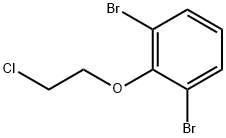 1,3-DIBROMO-2-(2-CHLOROETHOXY)BENZENE Struktur