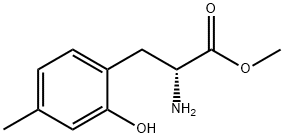 METHYL (2R)-2-AMINO-3-(2-HYDROXY-4-METHYLPHENYL)PROPANOATE Struktur