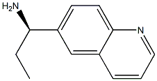 (1R)-1-(6-QUINOLYL)PROPYLAMINE Struktur