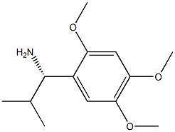 (1S)-2-METHYL-1-(2,4,5-TRIMETHOXYPHENYL)PROPYLAMINE Struktur