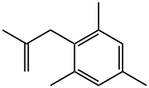 3-(2,4,6-TRIMETHYLPHENYL)-2-METHYL-1-PROPENE Struktur