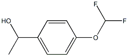 1-[4-(DIFLUOROMETHOXY)PHENYL]ETHANOL Struktur