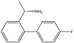 (1S)-1-[2-(4-FLUOROPHENYL)PHENYL]ETHYLAMINE Struktur