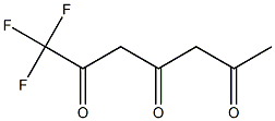 TRIFLUOROACETYLACETYLACETONE Struktur