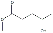 4-HYDROXYPENTANOIC ACID METHYL ESTER Struktur