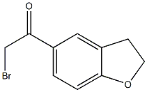 2-BROMO-1-(2,3-DIHYDRO-1-BENZOFURAN-5-YL)ETHANONE Struktur