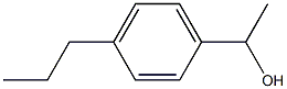 1-(4-PROPYLPHENYL)ETHANOL Struktur