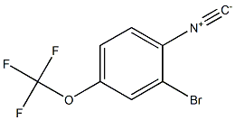 2-BROMO-4-TRIFLUOROMETHOXY-PHENYLISOCYANIDE Struktur