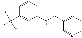 PYRIDIN-3-YLMETHYL-(3-TRIFLUOROMETHYL-PHENYL)-AMINE Struktur