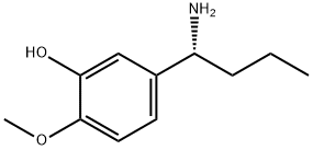 5-((1R)-1-AMINOBUTYL)-2-METHOXYPHENOL Struktur