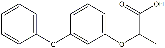 2-(3-PHENOXYPHENOXY)PROPANOIC ACID Struktur