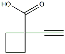 1-ETHYNYL-CYCLOBUTANECARBOXYLIC ACID Struktur