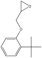 2-[(2-TERT-BUTYLPHENOXY)METHYL]OXIRANE Struktur