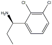 (1R)-1-(2,3-DICHLOROPHENYL)PROPYLAMINE Struktur