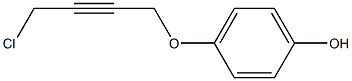 4-(4-CHLORO-BUT-2-YNYLOXY)-PHENOL Struktur