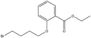 2-(4-BROMO-BUTOXY)-BENZOIC ACID ETHYL ESTER Struktur