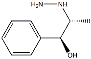 (2R,1S)-2-HYDRAZINO-1-PHENYL-PROPAN-1-OL Struktur