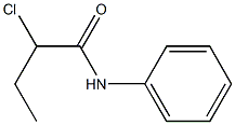 2-CHLORO-N-PHENYLBUTANAMIDE Struktur