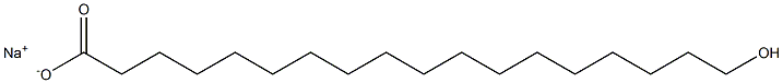 SODIUM HYDROXYSTEARATE Struktur