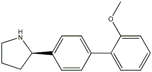 1-[4-((2R)PYRROLIDIN-2-YL)PHENYL]-2-METHOXYBENZENE Struktur