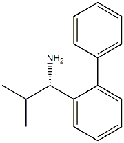 (1S)-2-METHYL-1-(2-PHENYLPHENYL)PROPYLAMINE Struktur